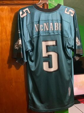 Vintage Philadelphia Eagles #5 McNabb Football Jersey Size Medium Mens